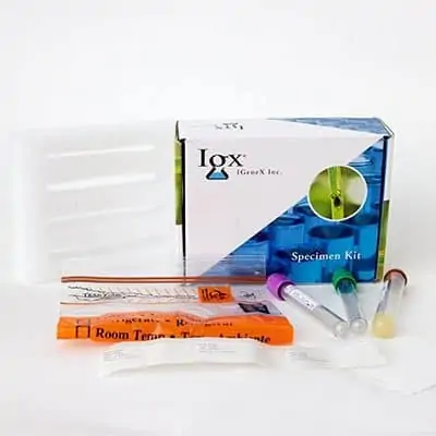 IGeneX Blood Collection Kit, Blood Test for Tick-borne Diseases