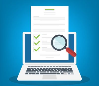 Online digital document inspection or assessment evaluation on l