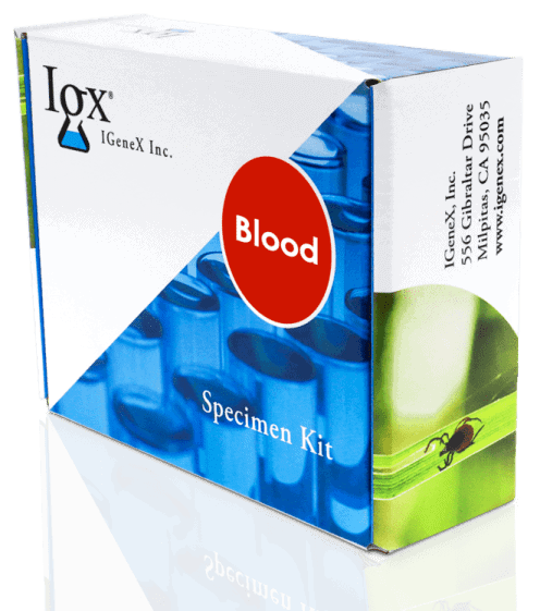 Box of Blood Specimen Test Kit